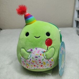 Squishmallows Celebration Squad 6" Henry the Birthday Turtle Plush Doll Toy
